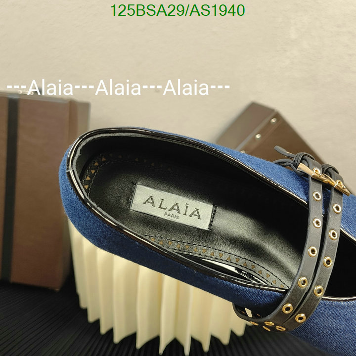 ALAIA-Women Shoes Code: AS1940 $: 125USD