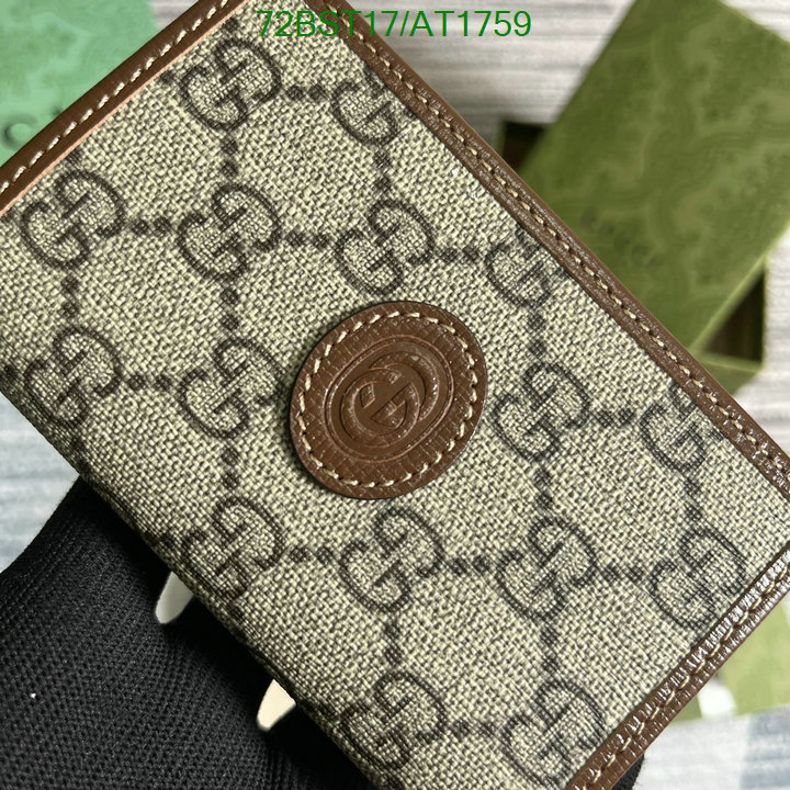 Gucci-Wallet Mirror Quality Code: AT1759 $: 72USD