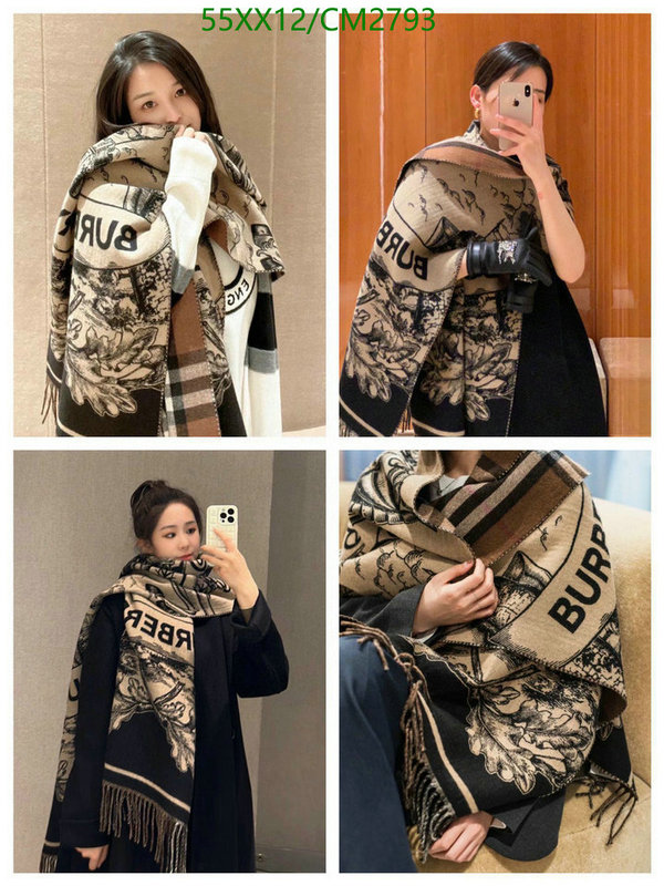 Burberry-Scarf Code: CM2793 $: 55USD