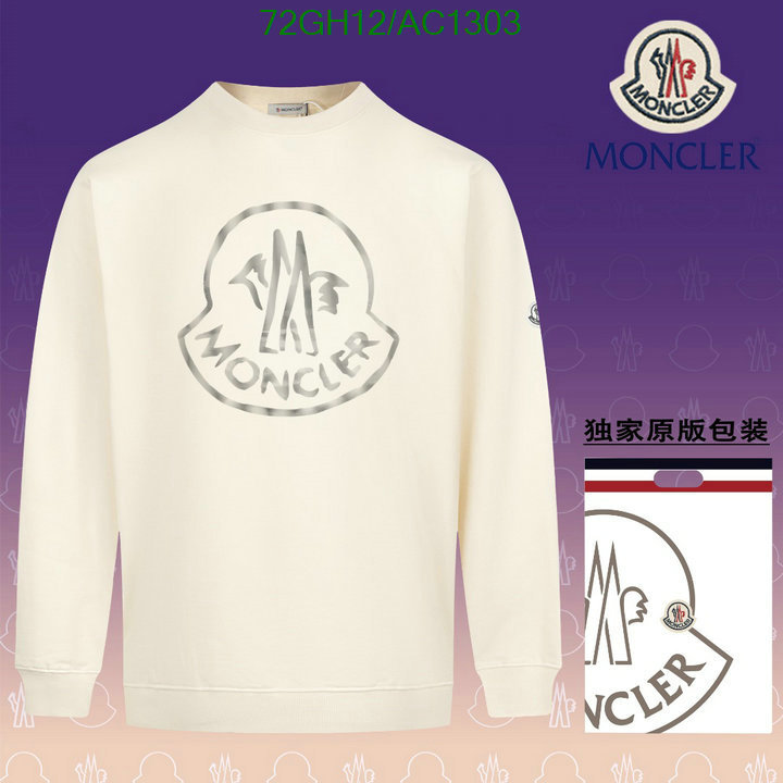 Moncler-Clothing Code: AC1303 $: 72USD