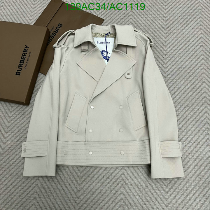 Burberry-Down jacket Women Code: AC1119 $: 139USD