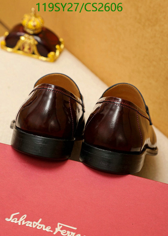 Ferragamo-Men shoes Code: CS2606 $: 119USD