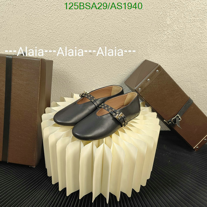 ALAIA-Women Shoes Code: AS1940 $: 125USD