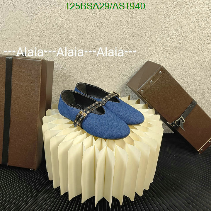 ALAIA-Women Shoes Code: AS1940 $: 125USD