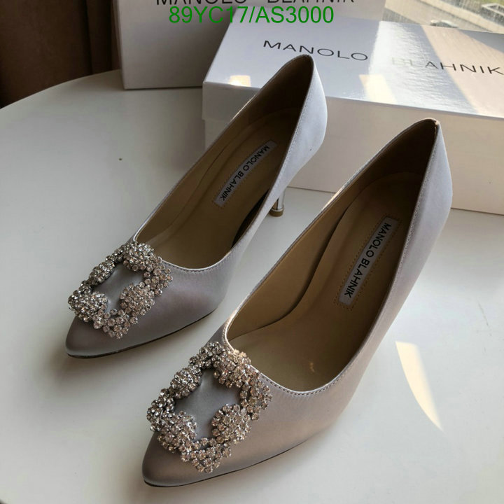 Manolo Blahnik-Women Shoes Code: AS3000 $: 89USD