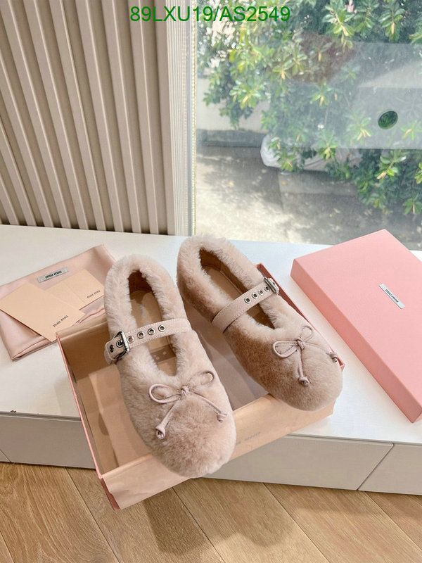 Miu Miu-Women Shoes Code: AS2549 $: 89USD