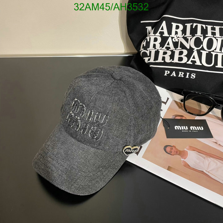 Miu Miu-Cap(Hat) Code: AH3532 $: 32USD