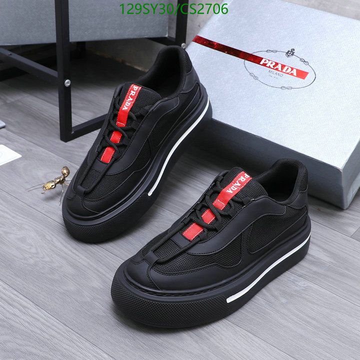 Prada-Men shoes Code: CS2706 $: 129USD