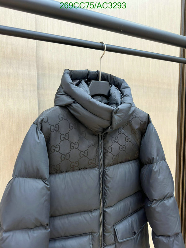 Gucci-Down jacket Women Code: AC3293 $: 269USD