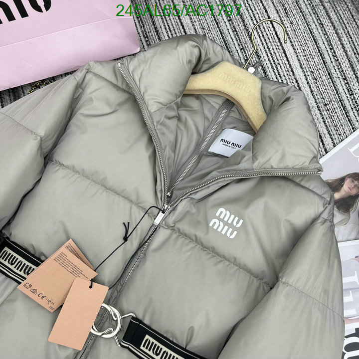 Miu Miu-Down jacket Women Code: AC1797 $: 245USD