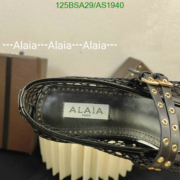 ALAIA-Women Shoes Code: AS1940 $: 125USD