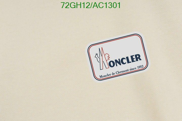 Moncler-Clothing Code: AC1301 $: 72USD