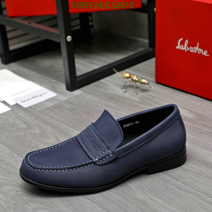 Ferragamo-Men shoes Code: CS2610 $: 109USD