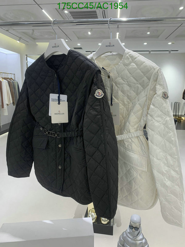 Moncler-Down jacket Women Code: AC1954 $: 175USD