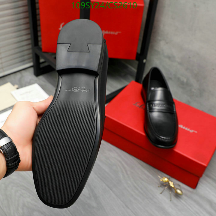 Ferragamo-Men shoes Code: CS2610 $: 109USD