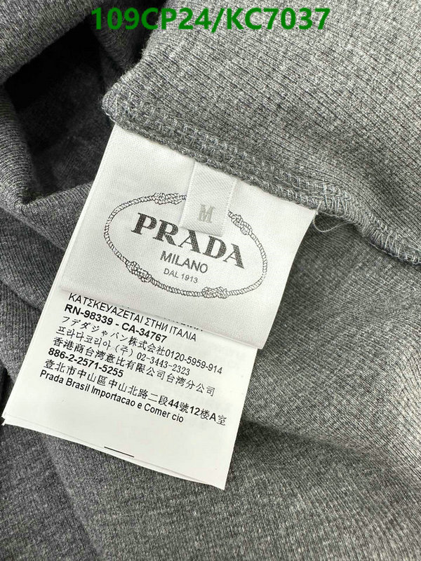 Prada-Clothing Code: KC7037 $: 109USD