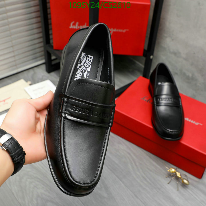 Ferragamo-Men shoes Code: CS2610 $: 109USD