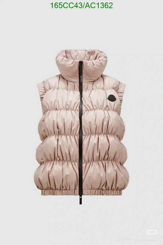 Moncler-Down jacket Women Code: AC1362 $: 165USD