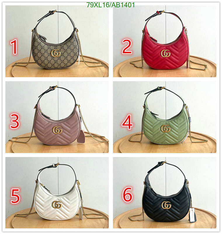 Gucci-Bag-4A Quality Code: AB1401 $: 79USD