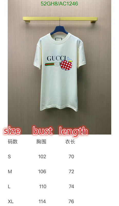 Gucci-Clothing Code: AC1246 $: 52USD