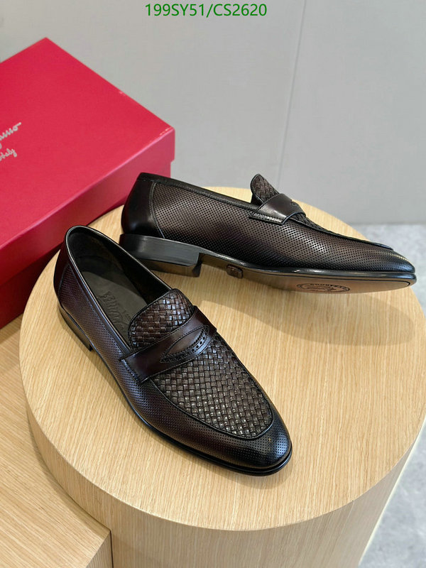 Ferragamo-Men shoes Code: CS2620 $: 199USD