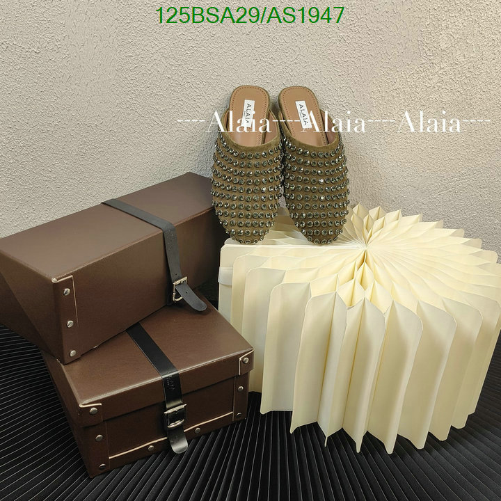 ALAIA-Women Shoes Code: AS1947 $: 125USD