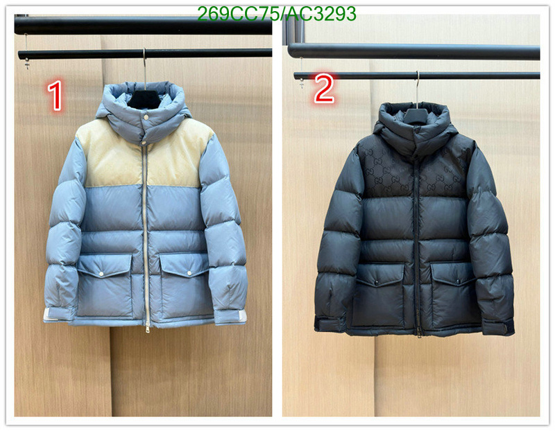 Gucci-Down jacket Women Code: AC3293 $: 269USD