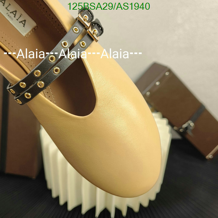 ALAIA-Women Shoes Code: AS1940 $: 125USD