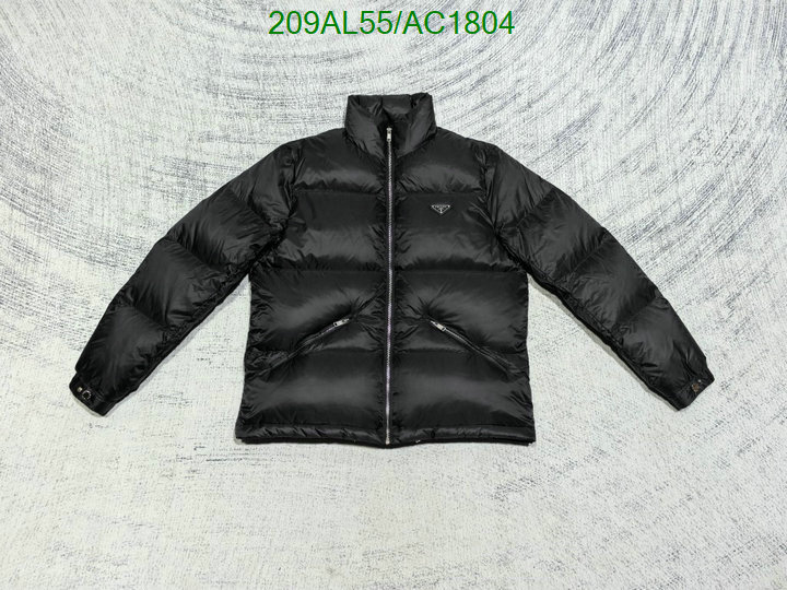 Prada-Down jacket Men Code: AC1804 $: 209USD