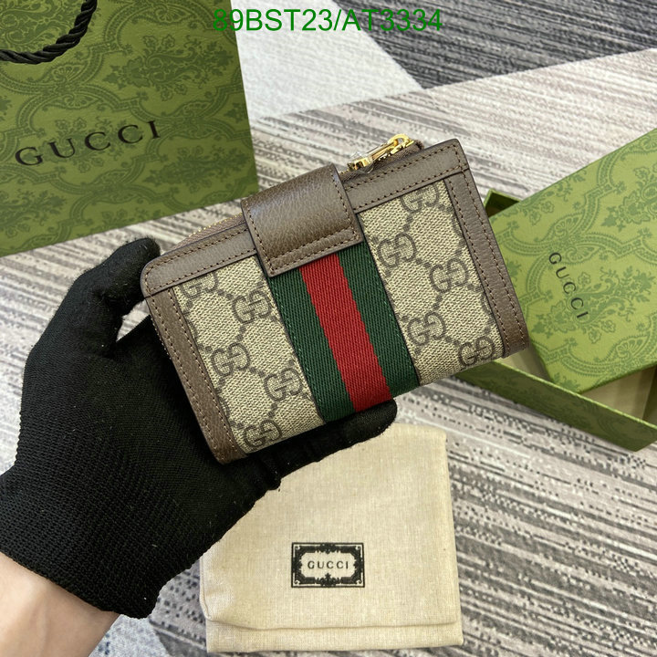 Gucci-Wallet Mirror Quality Code: AT3334 $: 89USD