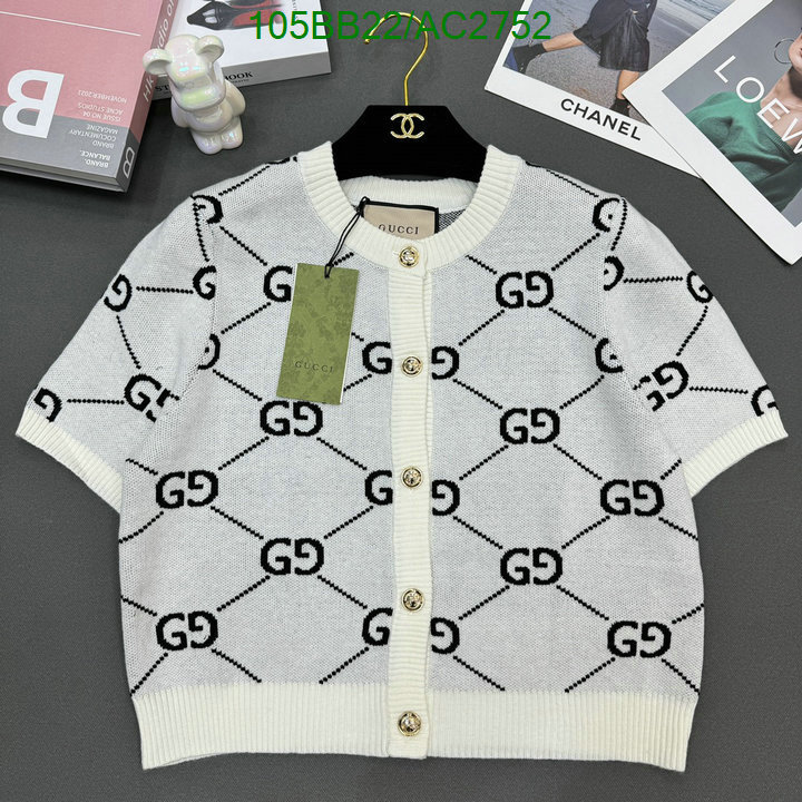 Gucci-Clothing Code: AC2752 $: 105USD