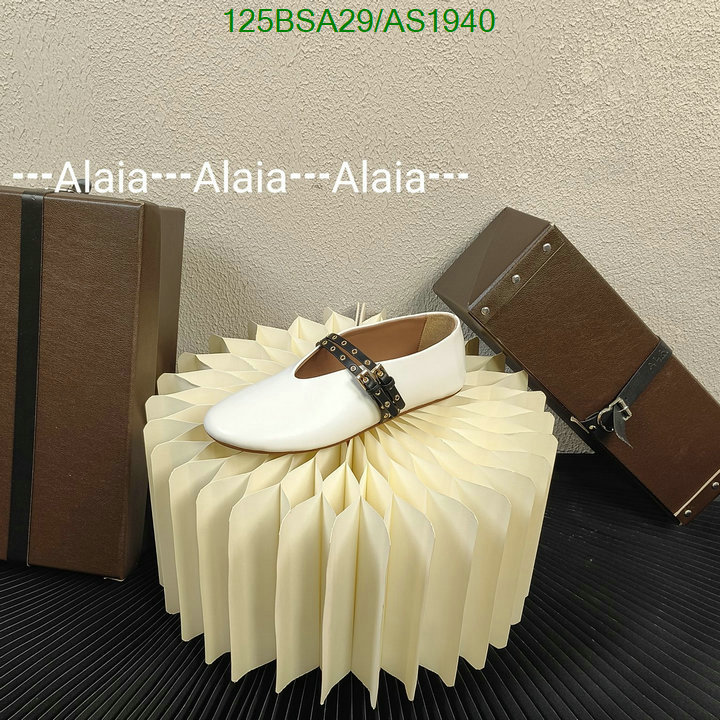 ALAIA-Women Shoes Code: AS1940 $: 125USD