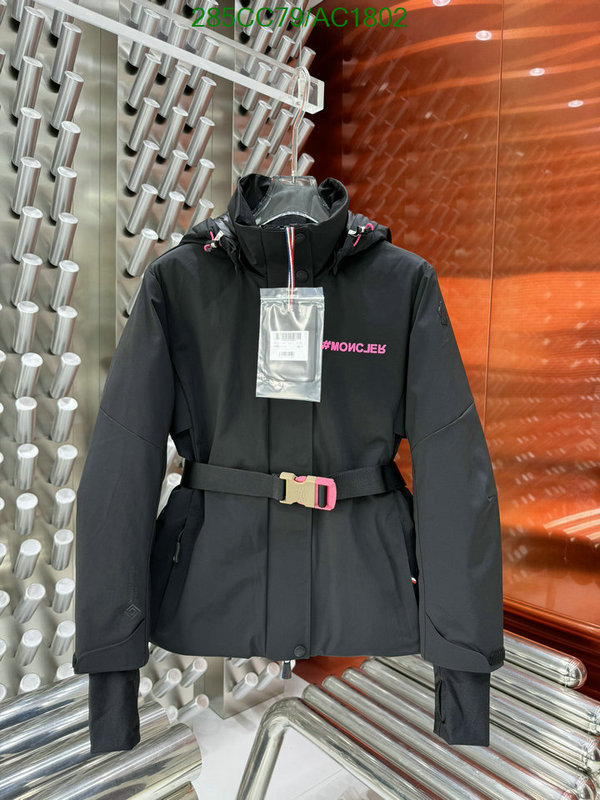 Moncler-Down jacket Women Code: AC1802 $: 285USD