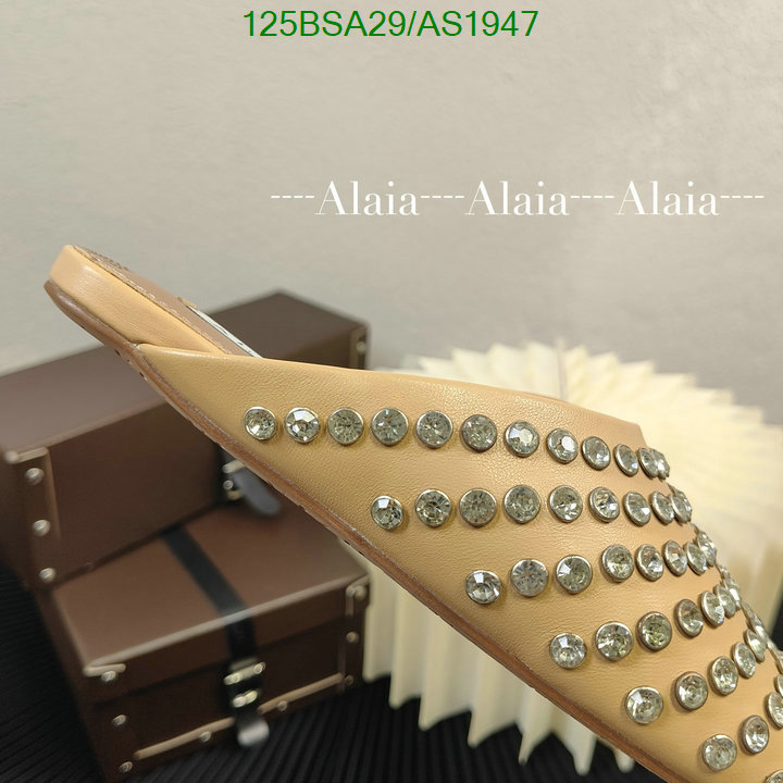 ALAIA-Women Shoes Code: AS1947 $: 125USD