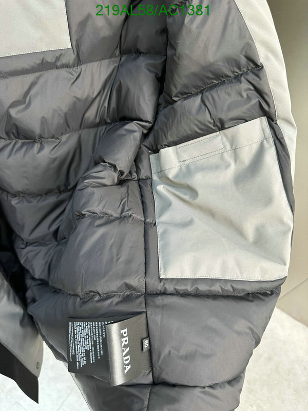 Prada-Down jacket Men Code: AC1381 $: 219USD