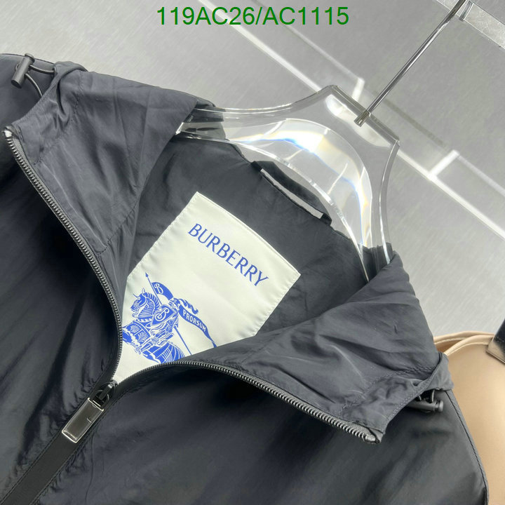 Burberry-Down jacket Women Code: AC1115 $: 119USD