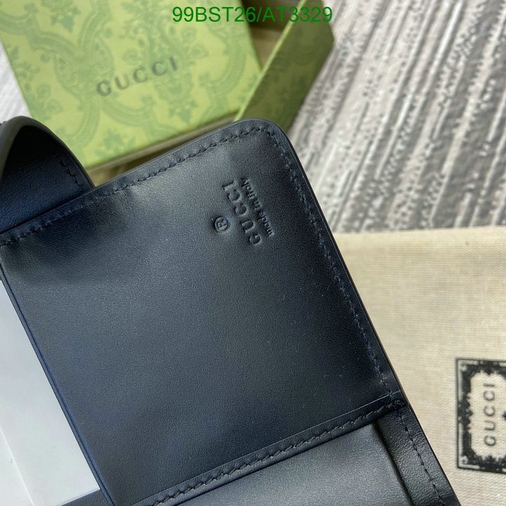 Gucci-Wallet Mirror Quality Code: AT3329 $: 99USD