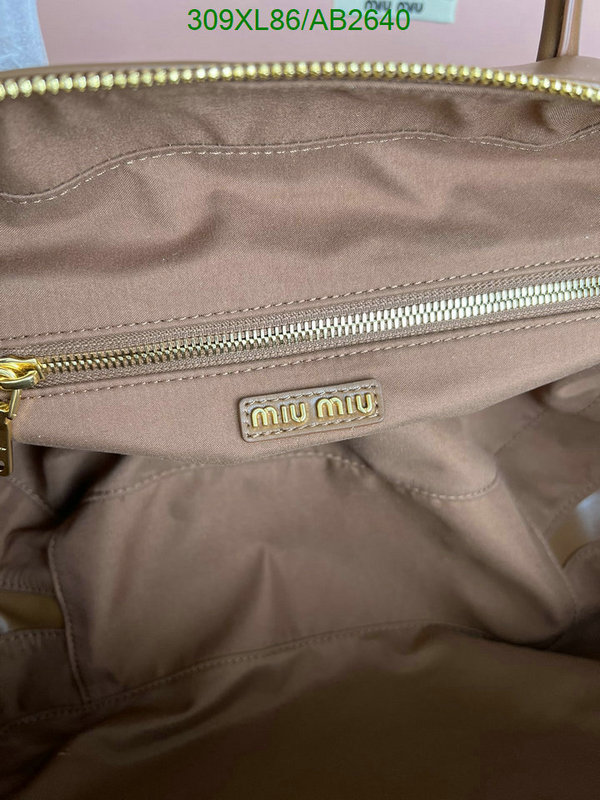 Miu Miu-Bag-Mirror Quality Code: AB2640 $: 309USD