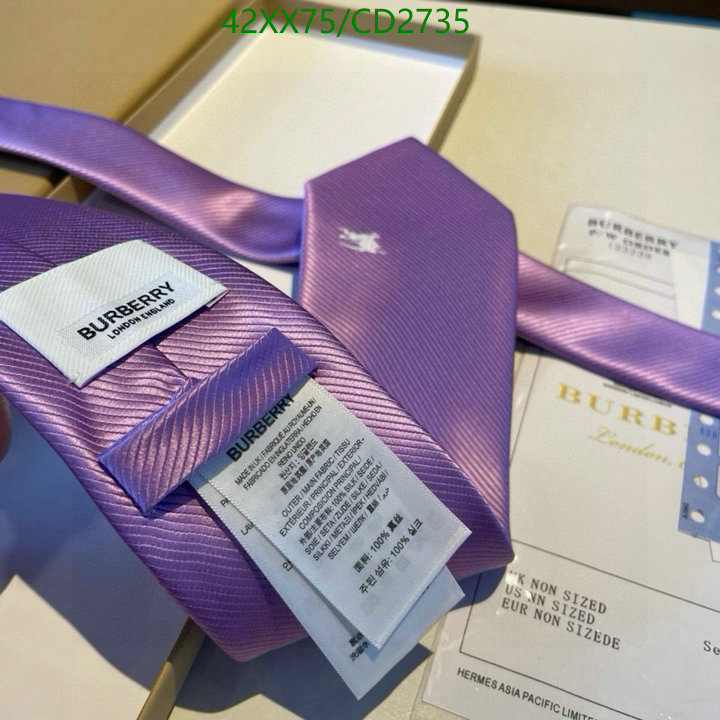 Burberry-Ties Code: CD2735 $: 42USD