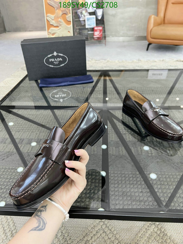 Prada-Men shoes Code: CS2708 $: 189USD