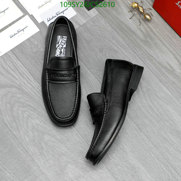 Ferragamo-Men shoes Code: CS2610 $: 109USD