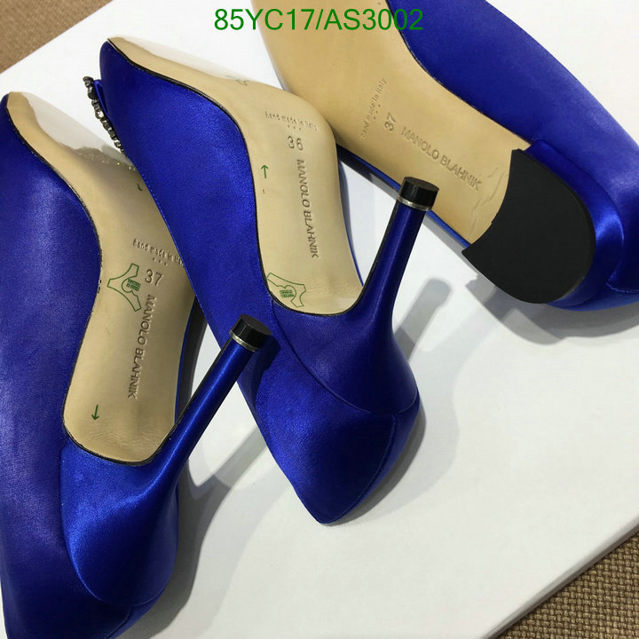 Manolo Blahnik-Women Shoes Code: AS3002 $: 85USD