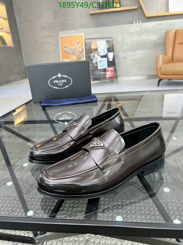 Prada-Men shoes Code: CS2707 $: 189USD