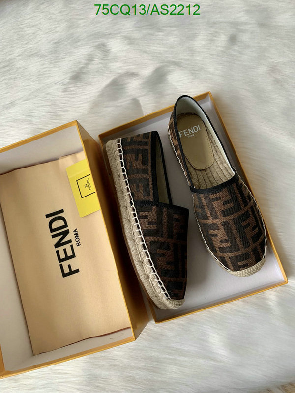 Fendi-Women Shoes Code: AS2212 $: 75USD