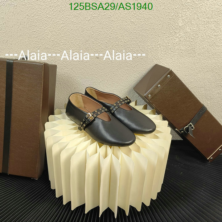 ALAIA-Women Shoes Code: AS1940 $: 125USD