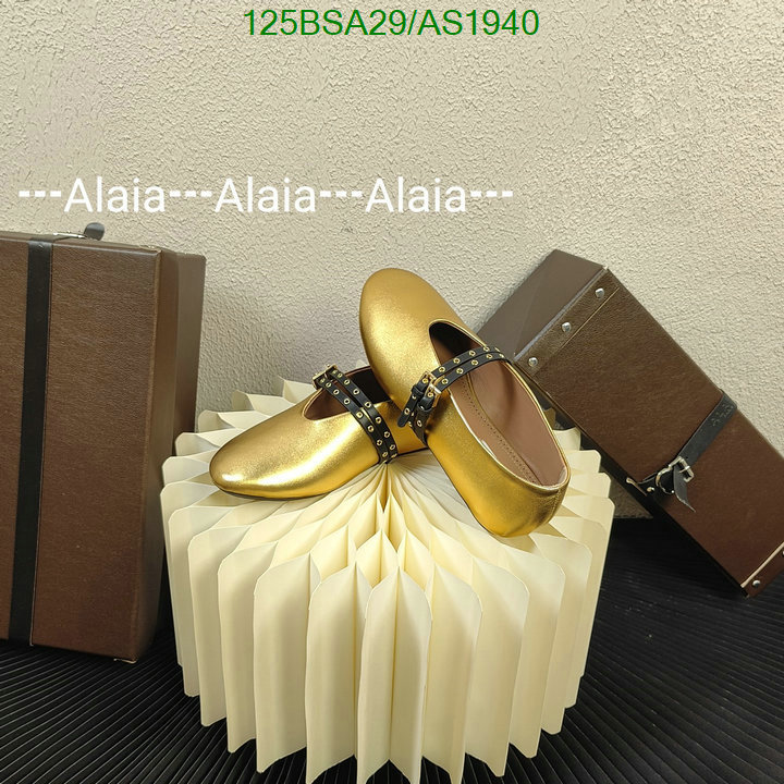 ALAIA-Women Shoes Code: AS1940 $: 125USD