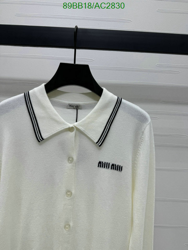 MIUMIU-Clothing Code: AC2830 $: 89USD