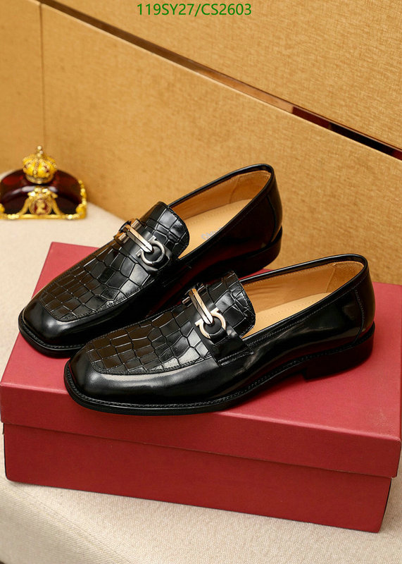 Ferragamo-Men shoes Code: CS2603 $: 119USD