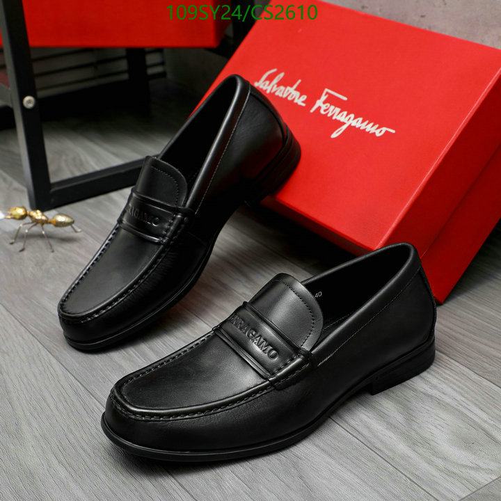 Ferragamo-Men shoes Code: CS2610 $: 109USD