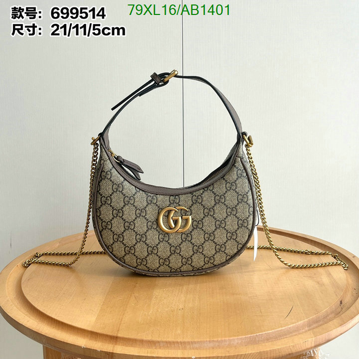 Gucci-Bag-4A Quality Code: AB1401 $: 79USD